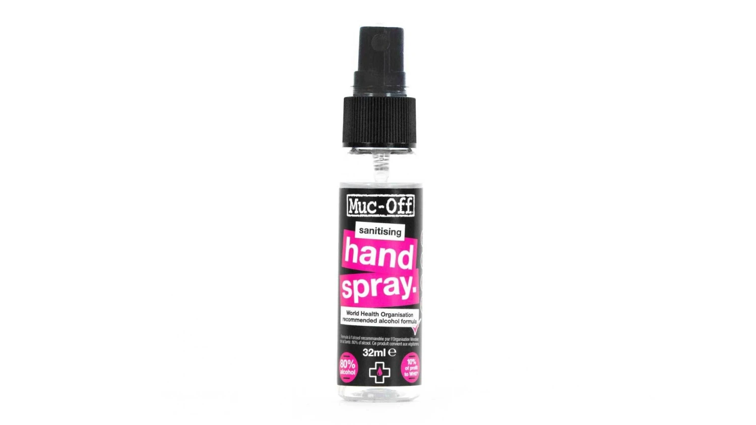 Muc-Off Antibacteriële Handspray Verstuiver 32ml 1 Muc-Off Antibacteriële Handspray Verstuiver 32ml