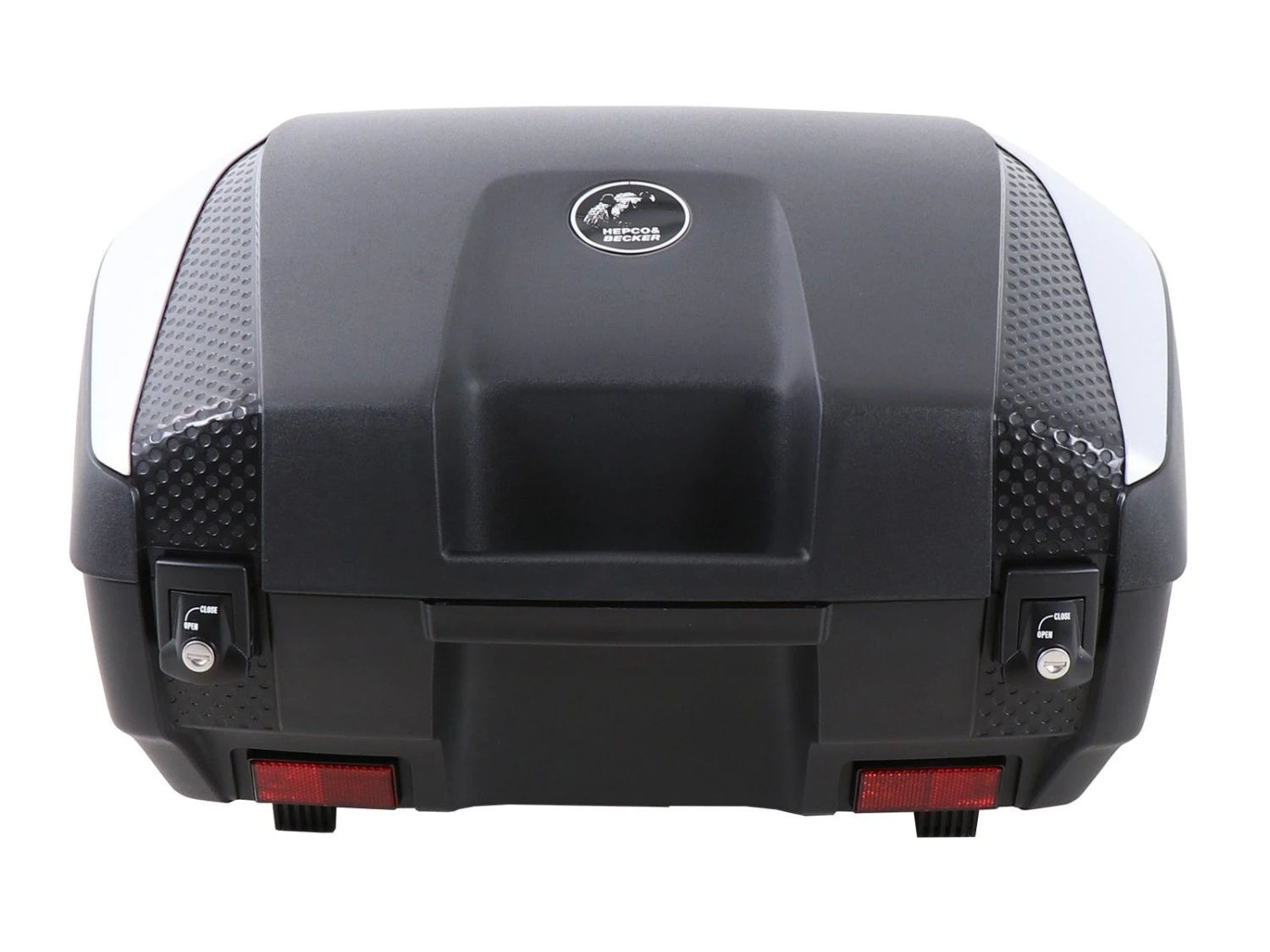 Hepco & Becker Junior Topkoffer 55 Flash Zilveren Panelen 6 Hepco & Becker Junior Topkoffer 55 Flash Zilveren Panelen - Afbeelding 6