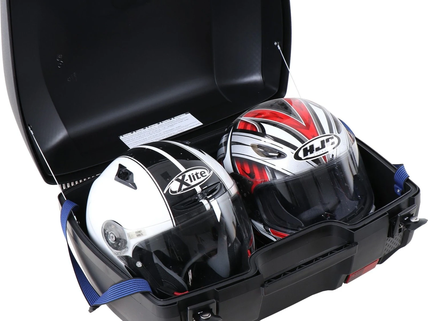 Hepco & Becker Junior Topkoffer 55 Flash Zilveren Panelen 5 Hepco & Becker Junior Topkoffer 55 Flash Zilveren Panelen - Afbeelding 5