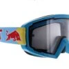 Spect Red Bull Whip Mx Goggles Singel Lens Blue Clear