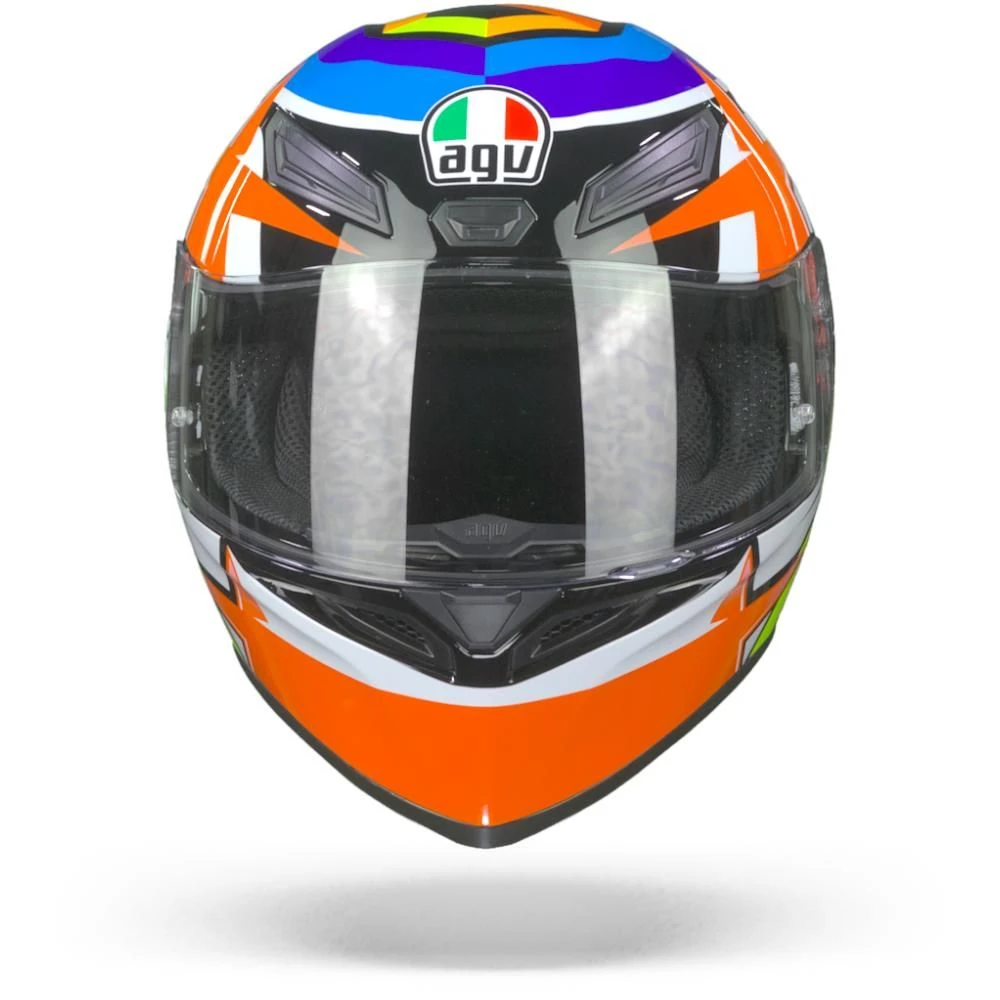 AGV K1 Replica Rodrigo Integraalhelm 2 AGV K1 Replica Rodrigo Integraalhelm - Afbeelding 2