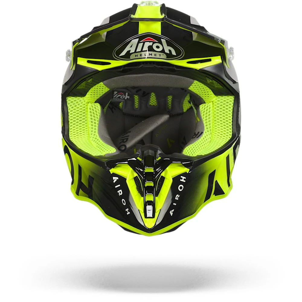 Airoh Twist 2.0 Bit Geel Grijs Crosshelm 1 Airoh Twist 2.0 Bit Geel Grijs Crosshelm