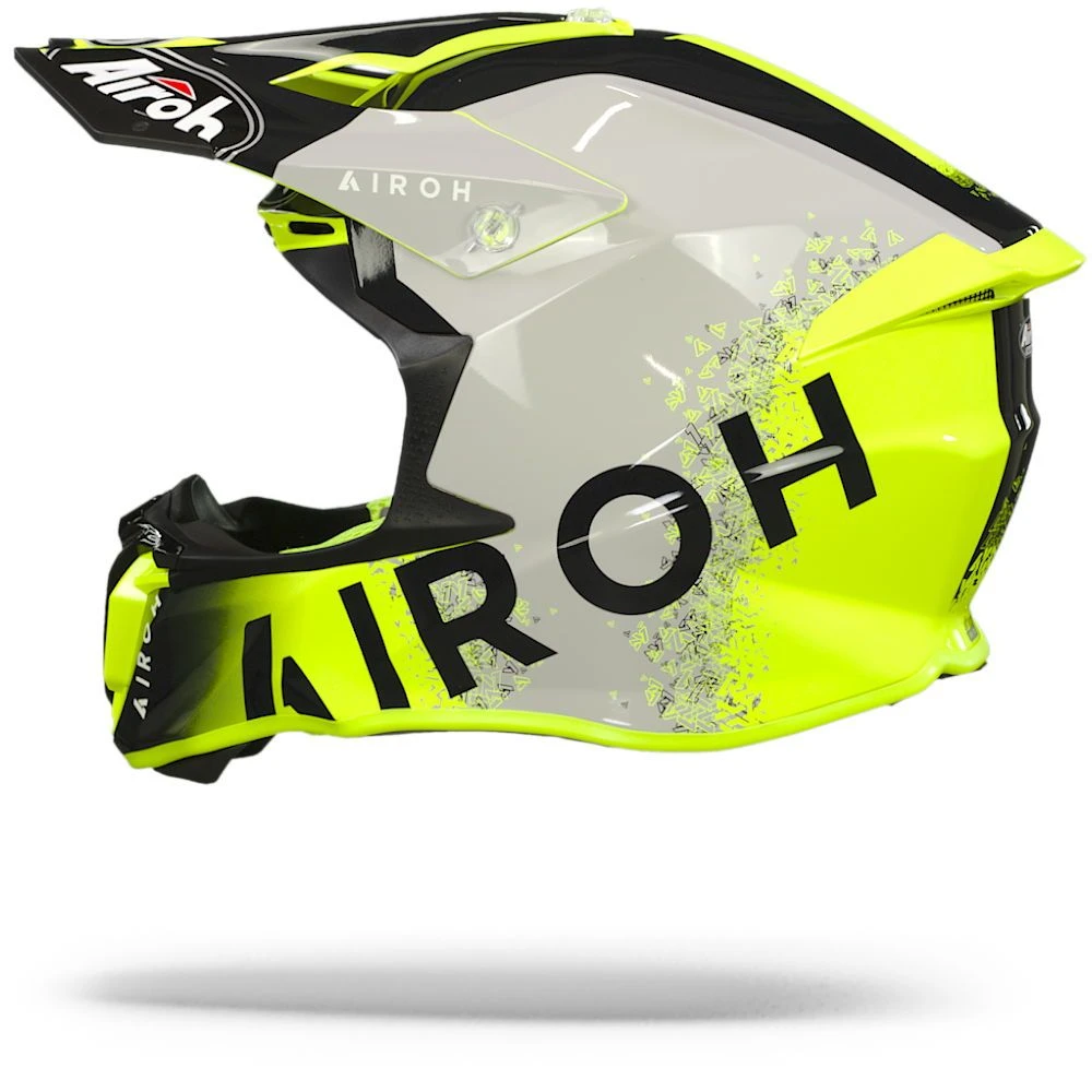 Airoh Twist 2.0 Bit Geel Grijs Crosshelm 3 Airoh Twist 2.0 Bit Geel Grijs Crosshelm - Afbeelding 3