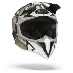 Airoh Wraap Raze Zwart Wit Crosshelm 11 Airoh Wraap Raze Zwart Wit Crosshelm -Motoronderdelen Winkel Airoh wraap raze black white.35