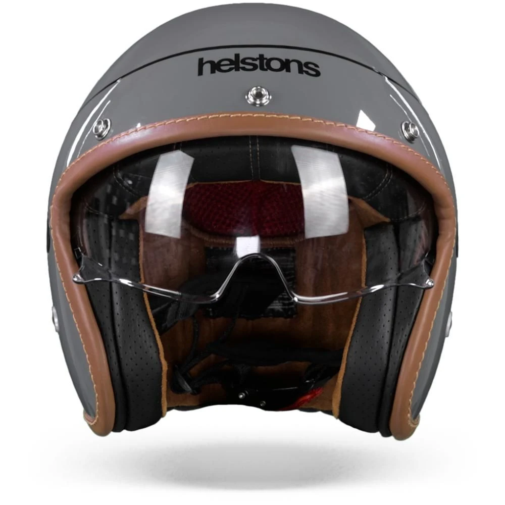 Helstons Corporate Carbon Fiber Grijs Jethelm 6 Helstons Corporate Carbon Fiber Grijs Jethelm - Afbeelding 6