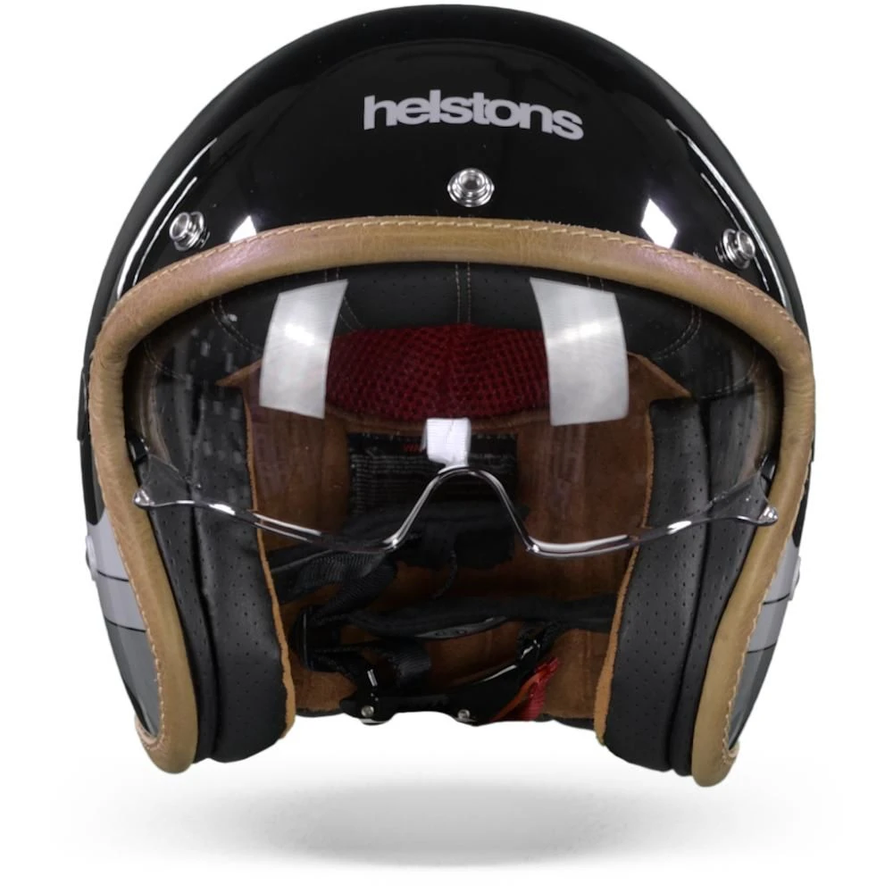 Helstons Mora Carbon Fiber Black Jethelm 5 Helstons Mora Carbon Fiber Black Jethelm - Afbeelding 5