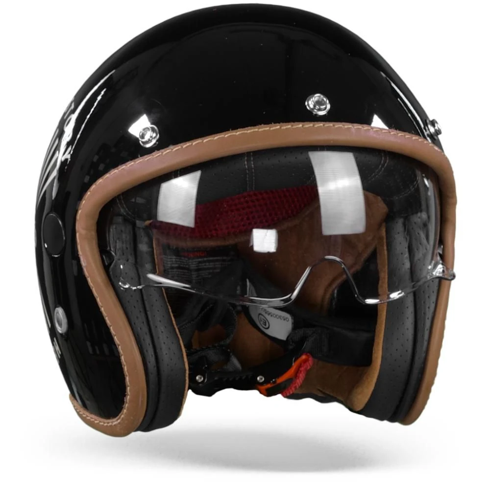 Helstons Sun Carbon Fiber Black Jethelm 6 Helstons Sun Carbon Fiber Black Jethelm - Afbeelding 6