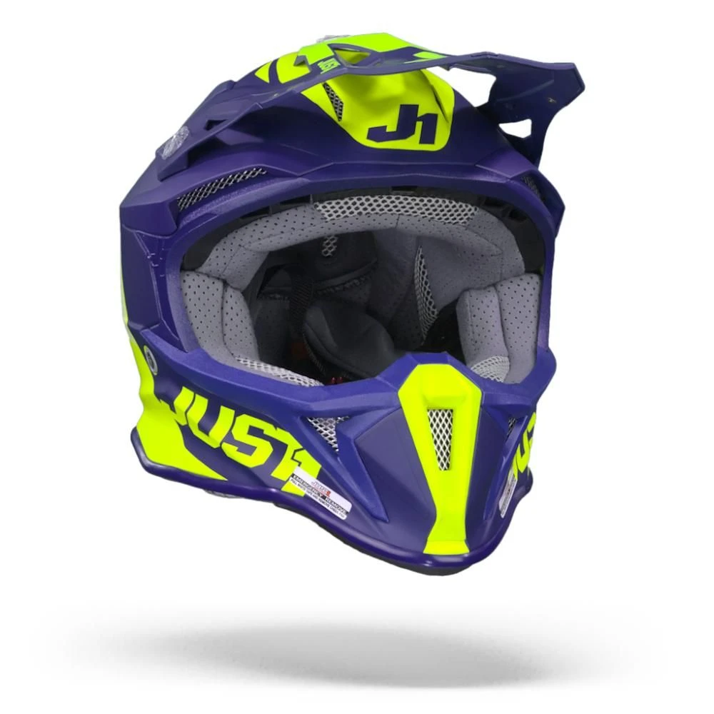 Just1 J18 MIPS Pulsar Geel Fluo Blauw 1 Just1 J18 MIPS Pulsar Geel Fluo Blauw