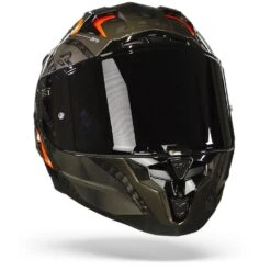 LS2 FF327 Challenger Ct2 Alloy Chrome Oranje Integraalhelm -Motoronderdelen Winkel Ls2 ff327 challenger ct2 alloy chrome orange.35