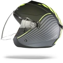 LS2 OF573 Twister II Luna Mat Zwart Titanium Jethelm -Motoronderdelen Winkel Ls2 of 573 twister II luna matt black titanium.11