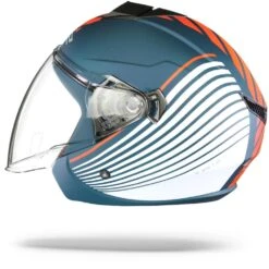 LS2 OF573 Twister II Luna Mat Blauw Wit Jethelm 10 LS2 OF573 Twister II Luna Mat Blauw Wit Jethelm -Motoronderdelen Winkel Ls2 of 573 twister II luna matt blue white.11