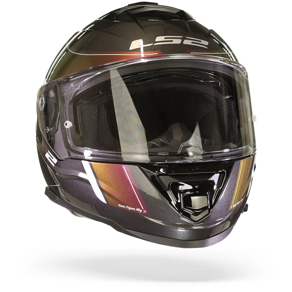 LS2 FF800 Storm Velvet Zwart Rainbow Integraalhelm 5 LS2 FF800 Storm Velvet Zwart Rainbow Integraalhelm - Afbeelding 5
