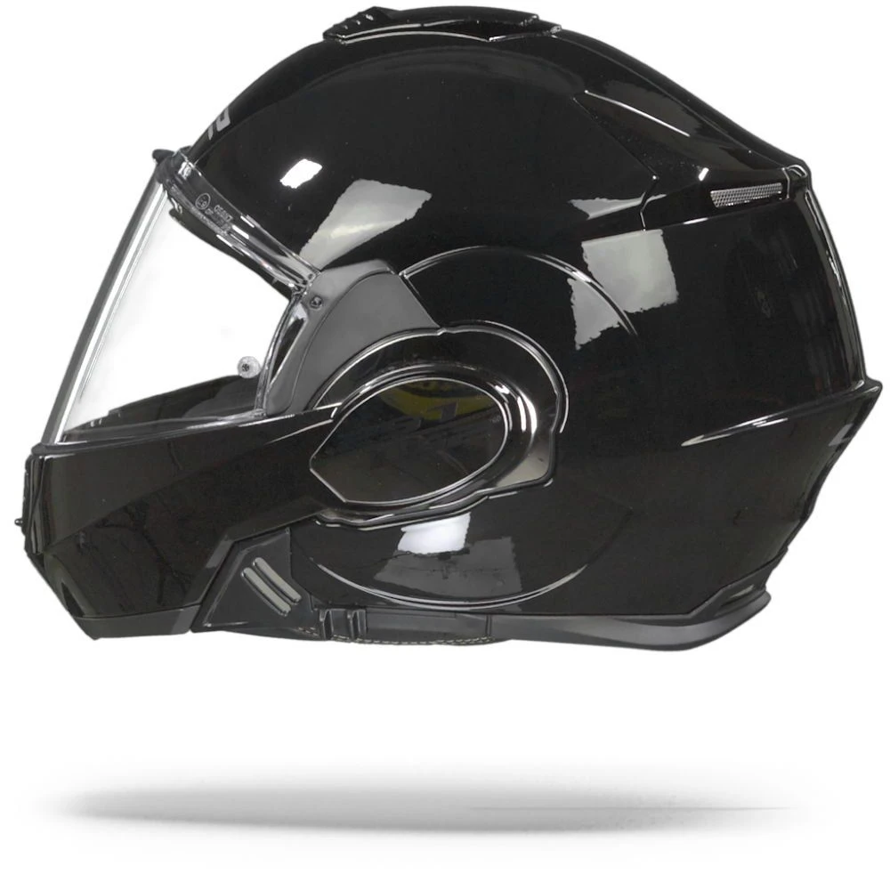 LS2 FF399 Valiant Single Mono Glans Zwart Systeemhelm 6 LS2 FF399 Valiant Single Mono Glans Zwart Systeemhelm - Afbeelding 6