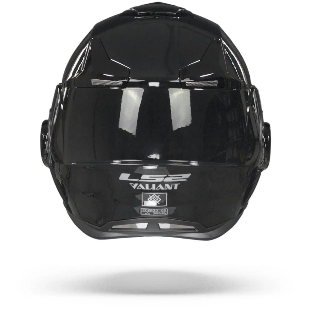 LS2 FF399 Valiant Single Mono Glans Zwart Systeemhelm 1 LS2 FF399 Valiant Single Mono Glans Zwart Systeemhelm