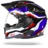 Nexx X.Wed2 Columbus Blauw Rood Zwart Adventure Helm