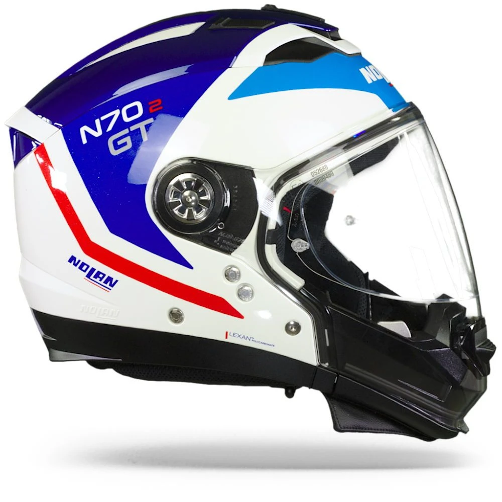 Nolan N70-2 GT Glaring N-Com 050 Multihelm 4 Nolan N70-2 GT Glaring N-Com 050 Multihelm - Afbeelding 4