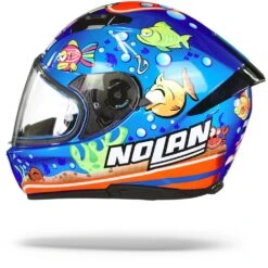 Nolan N60-6 Gemini Replica 51 M. Melandri Aquarium Saphire Blauw Integraalhelm 10 Nolan N60-6 Gemini Replica 51 M. Melandri Aquarium Saphire Blauw Integraalhelm -Motoronderdelen Winkel Nolan n60 6 gemini replica 51.11