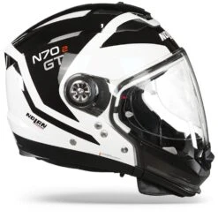 Nolan N70-2 GT Glaring N-Com 049 Multihelm -Motoronderdelen Winkel Nolan n70 2 gt glaring n com 49.29