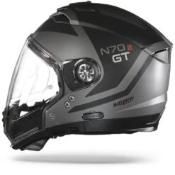 Nolan N70-2 GT Glaring N-Com 046 Mat Lava Grijs Zwart Multihelm 9 Nolan N70-2 GT Glaring N-Com 046 Mat Lava Grijs Zwart Multihelm -Motoronderdelen Winkel Nolan N70 2 GT Glaring N Com 046.11