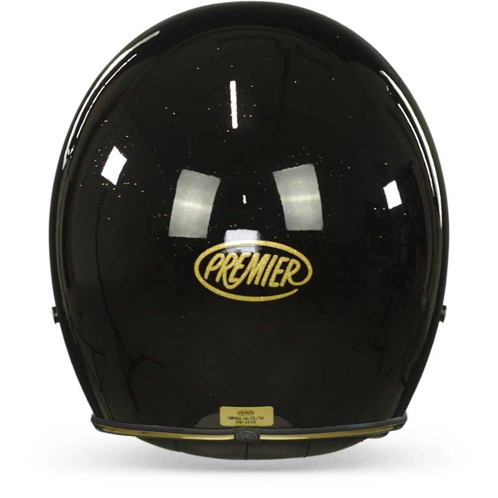 Premier® Premier Vintage Evo U 9 Glitter Gold Jethelm 3 Premier® Premier Vintage Evo U 9 Glitter Gold Jethelm - Afbeelding 3