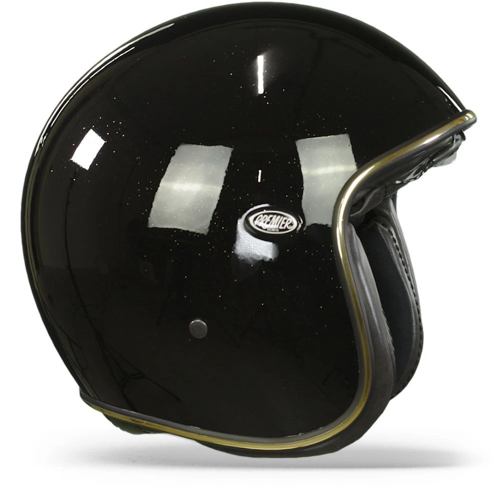 Premier® Premier Vintage Evo U 9 Glitter Gold Jethelm 5 Premier® Premier Vintage Evo U 9 Glitter Gold Jethelm - Afbeelding 5