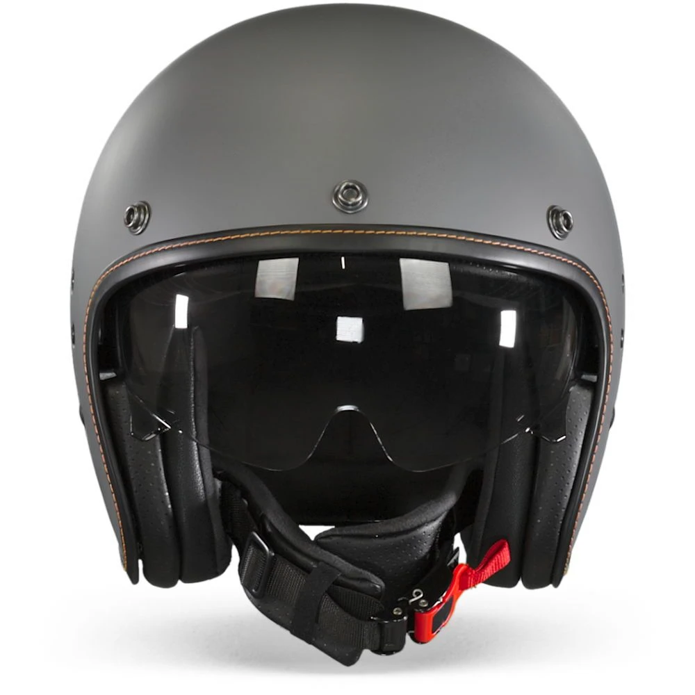 Scorpion Belfast Evo Mat Cement Grijs Jethelm 4 Scorpion Belfast Evo Mat Cement Grijs Jethelm - Afbeelding 4