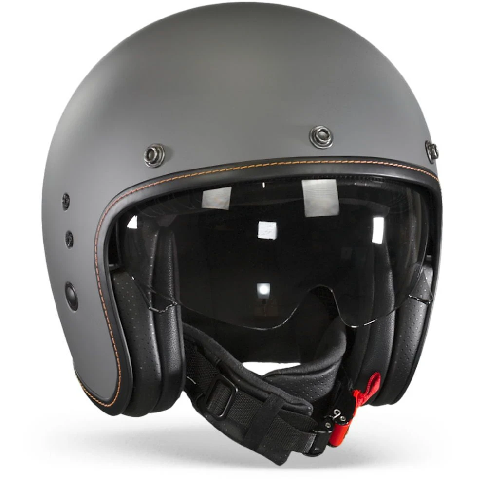 Scorpion Belfast Evo Mat Cement Grijs Jethelm 2 Scorpion Belfast Evo Mat Cement Grijs Jethelm - Afbeelding 2