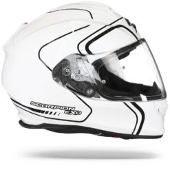 Scorpion EXO-491 West Wit Zwart Integraalhelm 10 Scorpion EXO-491 West Wit Zwart Integraalhelm -Motoronderdelen Winkel Scorpion exo 491 west white black.29