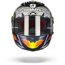 Shark Race-R Pro GP Oliveira Signature Mat Blauw Zilver Wit BSW Integraalhelm 10 Shark Race-R Pro GP Oliveira Signature Mat Blauw Zilver Wit BSW Integraalhelm -Motoronderdelen Winkel Shark race r pro gp oliveira signature mat blue silver white bsw.01
