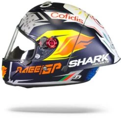 Shark Race-R Pro GP Oliveira Signature Mat Blauw Zilver Wit BSW Integraalhelm 8 Shark Race-R Pro GP Oliveira Signature Mat Blauw Zilver Wit BSW Integraalhelm -Motoronderdelen Winkel Shark race r pro gp oliveira signature mat blue silver white bsw.11