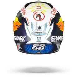 Shark Race-R Pro GP Oliveira Signature Mat Blauw Zilver Wit BSW Integraalhelm 9 Shark Race-R Pro GP Oliveira Signature Mat Blauw Zilver Wit BSW Integraalhelm -Motoronderdelen Winkel Shark race r pro gp oliveira signature mat blue silver white bsw.19