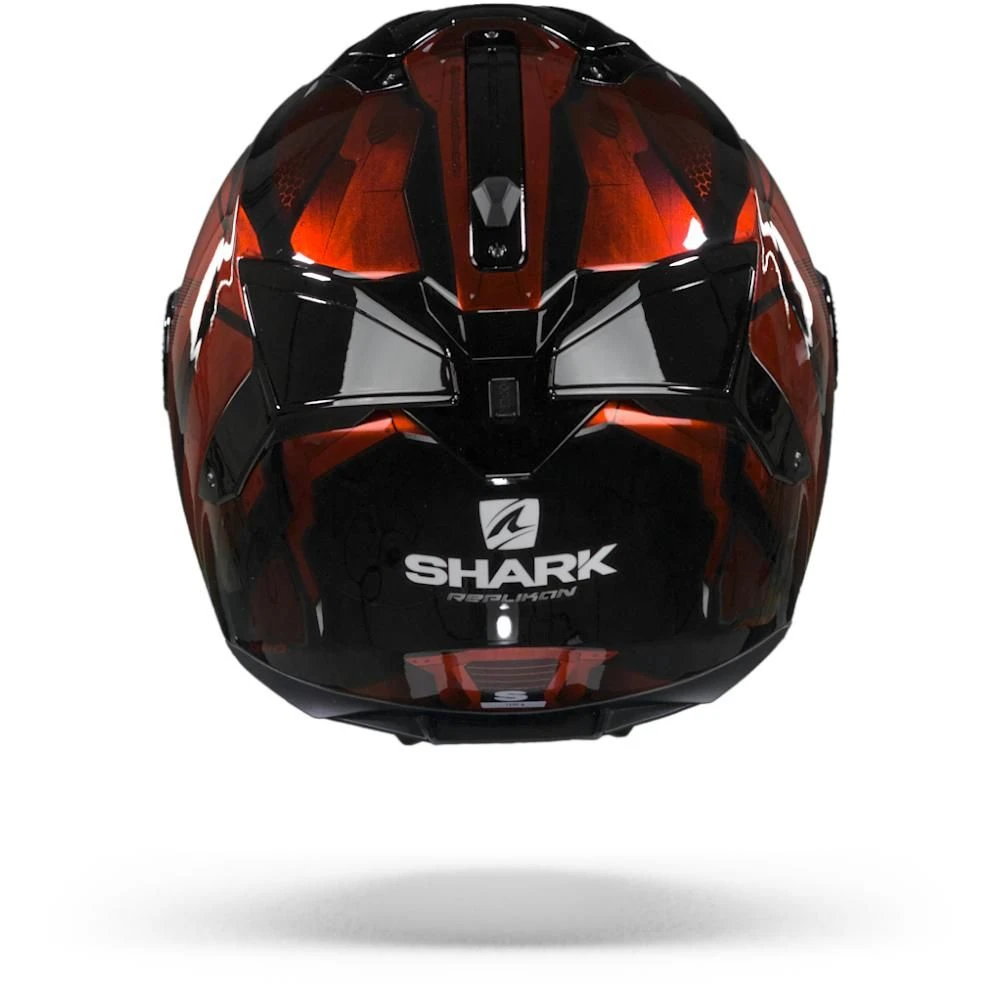 Shark Spartan GT Replikan KUR Zwart Chrome Rood Integraalhelm 3 Shark Spartan GT Replikan KUR Zwart Chrome Rood Integraalhelm - Afbeelding 3