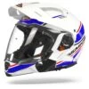 SMK Hybrid Evo Tide Wit Blauw Multihelm