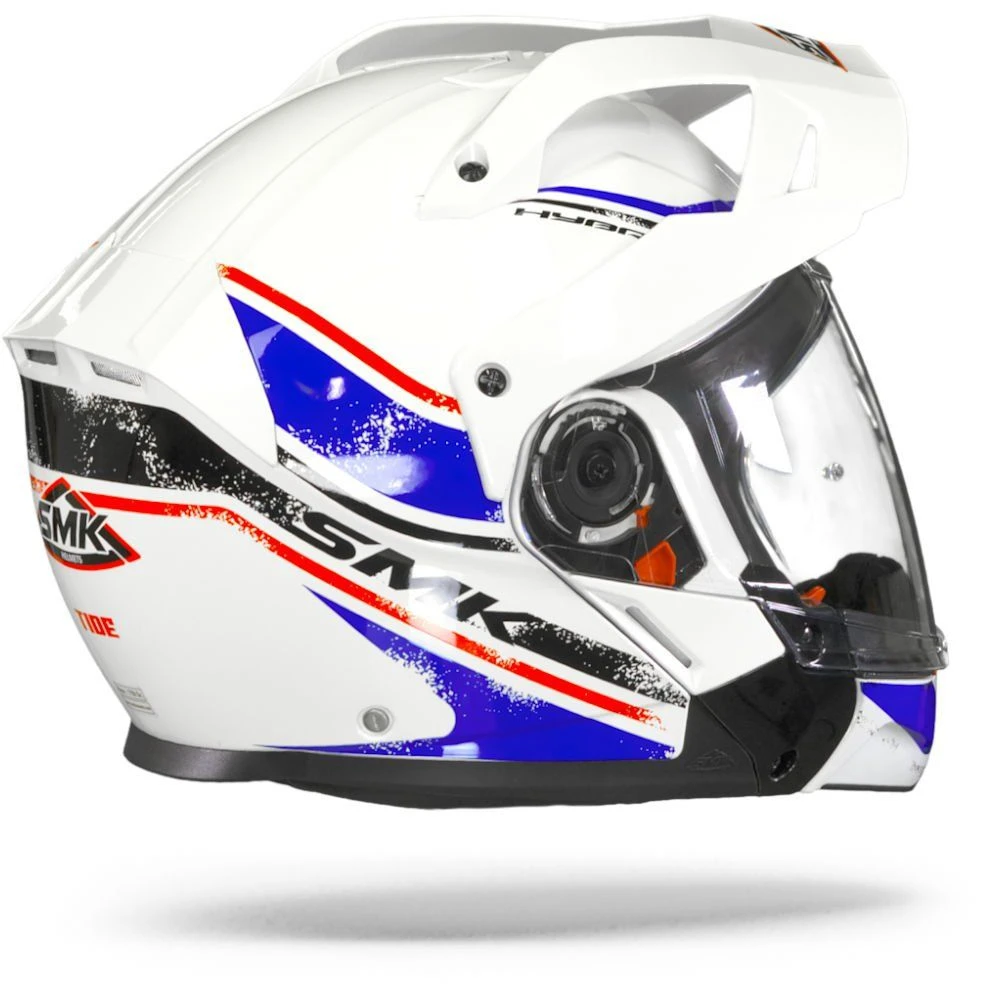 SMK Hybrid Evo Tide Wit Blauw Multihelm 3 SMK Hybrid Evo Tide Wit Blauw Multihelm - Afbeelding 3