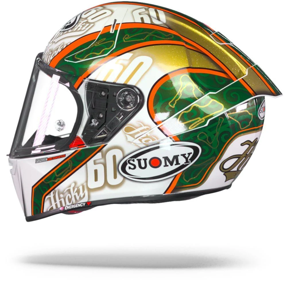 Suomy SR-GP Hickman Replica Integraalhelm 1 Suomy SR-GP Hickman Replica Integraalhelm
