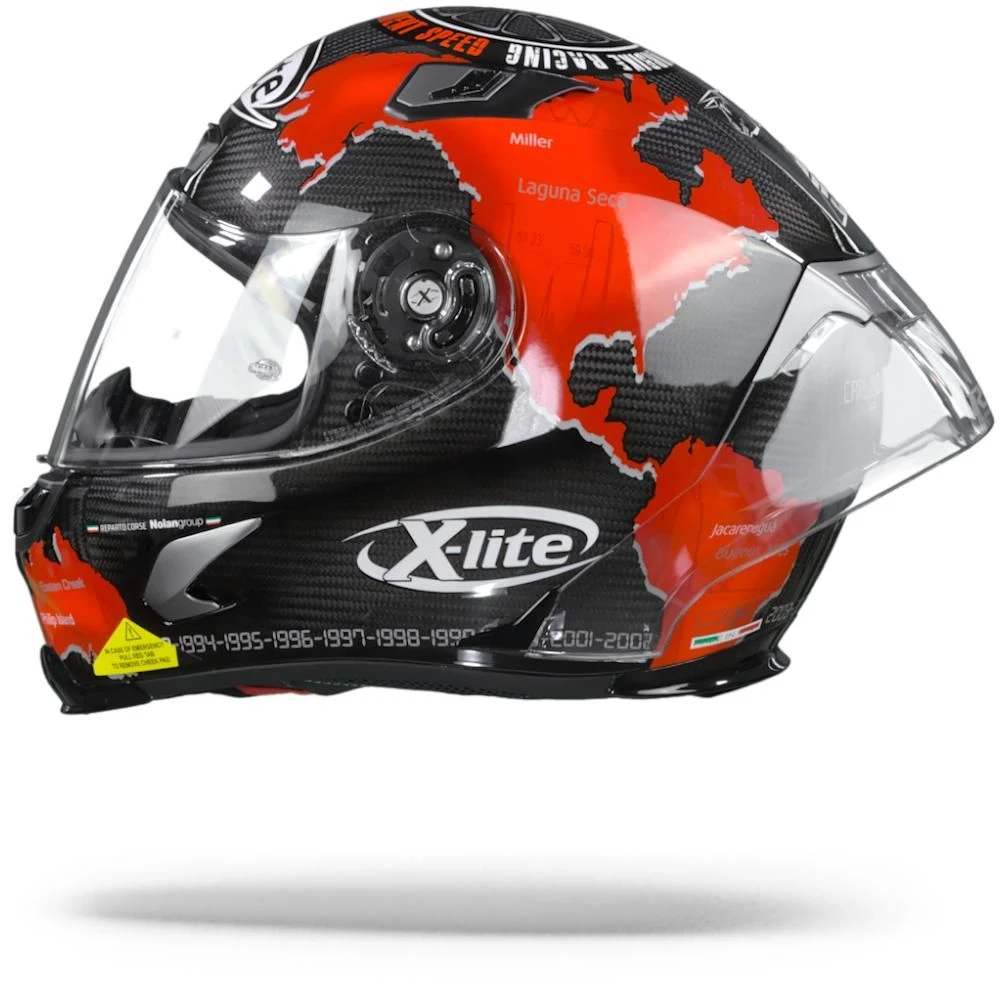 X-Lite X-803 RS Ultra Carbon Checa 026 Integraalhelm 2 X-Lite X-803 RS Ultra Carbon Checa 026 Integraalhelm - Afbeelding 2