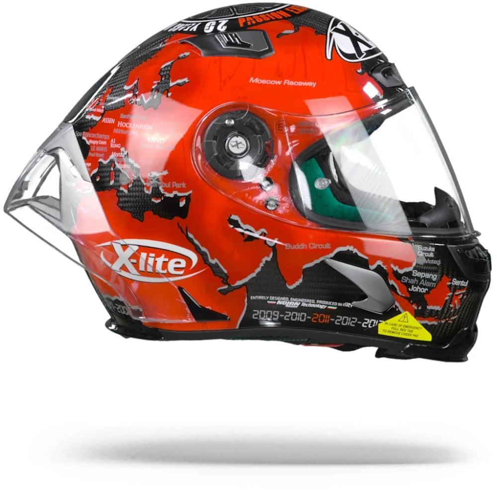 X-Lite X-803 RS Ultra Carbon Checa 026 Integraalhelm 4 X-Lite X-803 RS Ultra Carbon Checa 026 Integraalhelm - Afbeelding 4