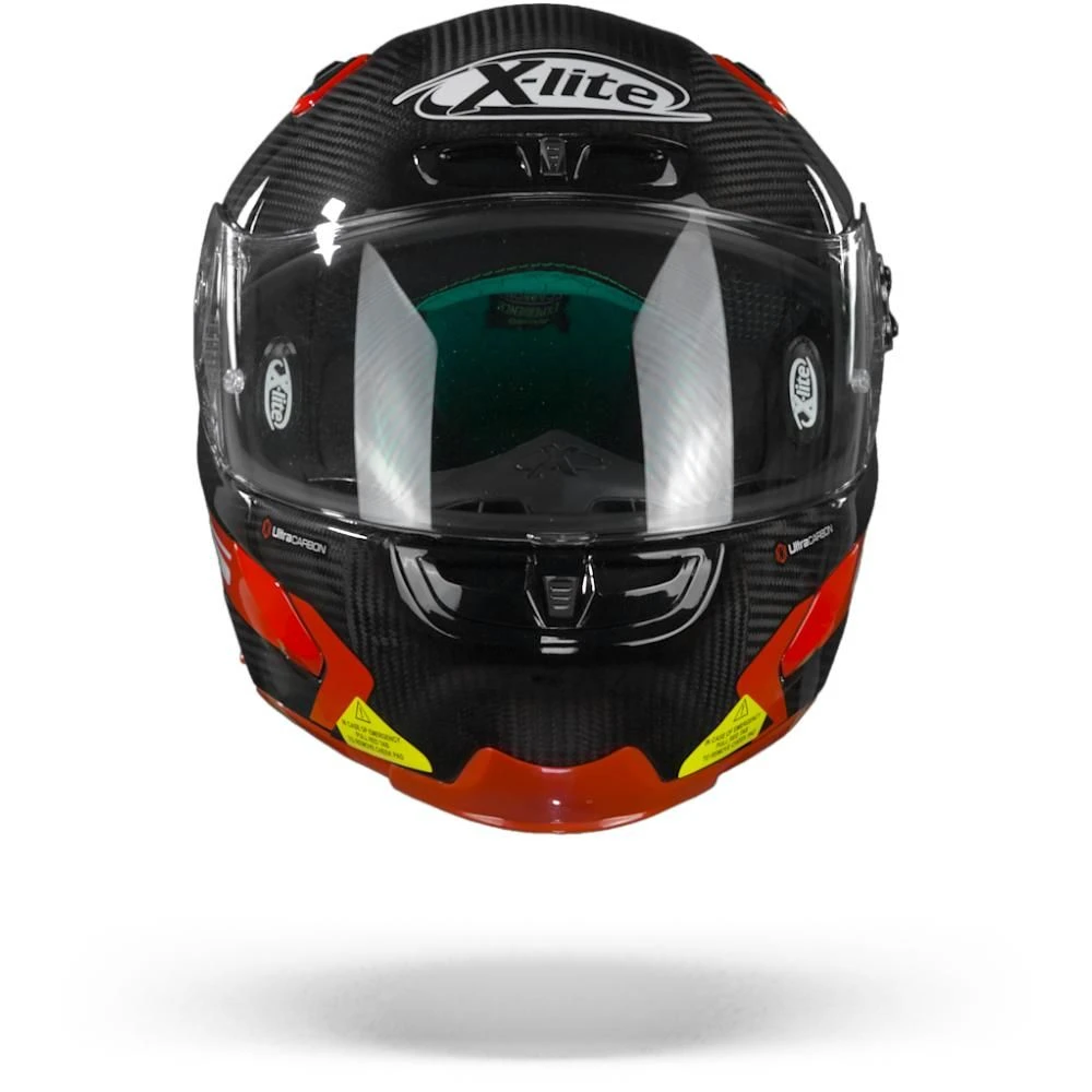 X-Lite X-803 RS Ultra Carbon Hot Lap 13 Carbon Zwart Rood Integraalhelm 1 X-Lite X-803 RS Ultra Carbon Hot Lap 13 Carbon Zwart Rood Integraalhelm