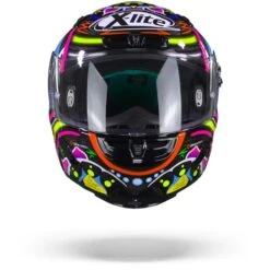 X-Lite X-803 RS Ultra Carbon 23 Davies Carbon Zwart Roze Blauw Rood Integraalhelm -Motoronderdelen Winkel X liteX 803RSDaviesCarbon23.01