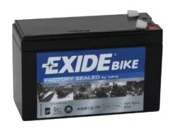 Exide AGM12-7F Onderhoudsvrije Motoraccu