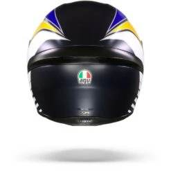 AGV K1 Power Mat Donker Blauw Oranje Wit Integraalhelm -Motoronderdelen Winkel agv k1 powe matt dark blue orange white.19