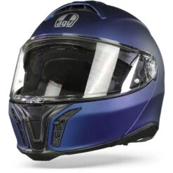 AGV Tourmodular Solid Mplk Galassia Blauw Mat Systeemhelm 11 AGV Tourmodular Solid Mplk Galassia Blauw Mat Systeemhelm -Motoronderdelen Winkel agv tourmodular solid mplk matt galassia matt frontpage