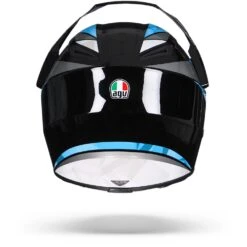 AGV AX9 North Zwart Wit Blauw Adventure Helm -Motoronderdelen Winkel agv ax9 north cyan re.19 1
