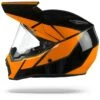 AGV AX9 Trail Gunmetal Oranje Adventure Helm