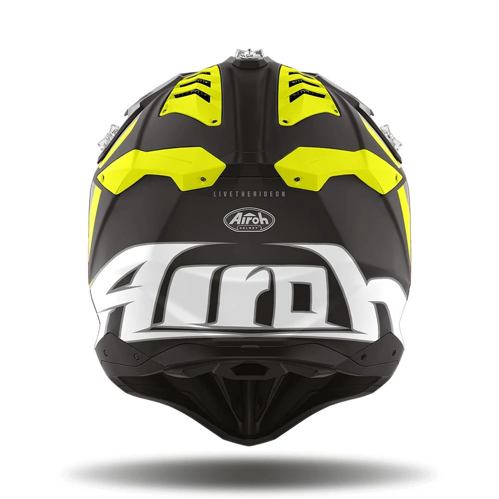 Airoh Aviator 3 Glory Geel Mat Offroad Helm 1 Airoh Aviator 3 Glory Geel Mat Offroad Helm