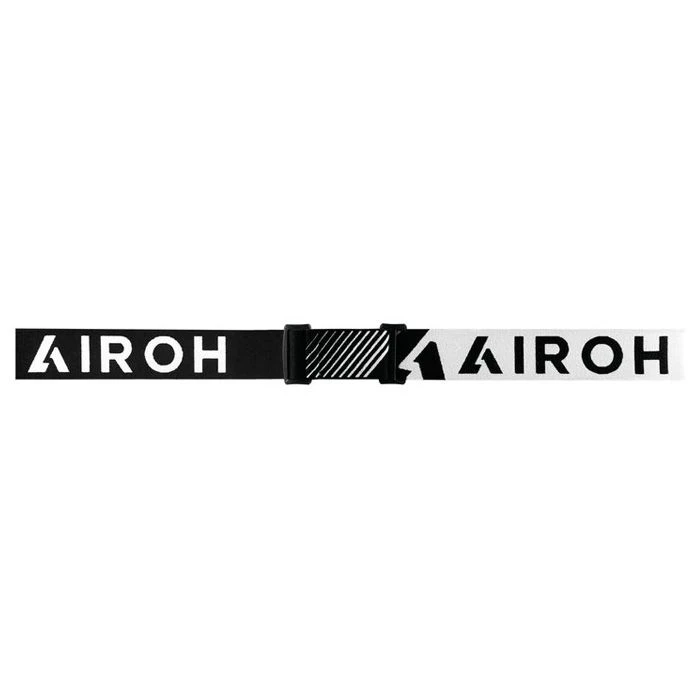 Airoh Strap Xr1 Black White 1 Airoh Strap Xr1 Black White