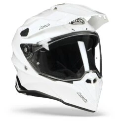 Airoh Commander Color Glans Wit Adventure Helm 11 Airoh Commander Color Glans Wit Adventure Helm -Motoronderdelen Winkel airoh commander color white gloss.33 1
