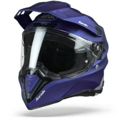Airoh Commander Color Blauw Mat Adventure Helm 9 Airoh Commander Color Blauw Mat Adventure Helm -Motoronderdelen Winkel airohcommandercolorbluematt.04 1
