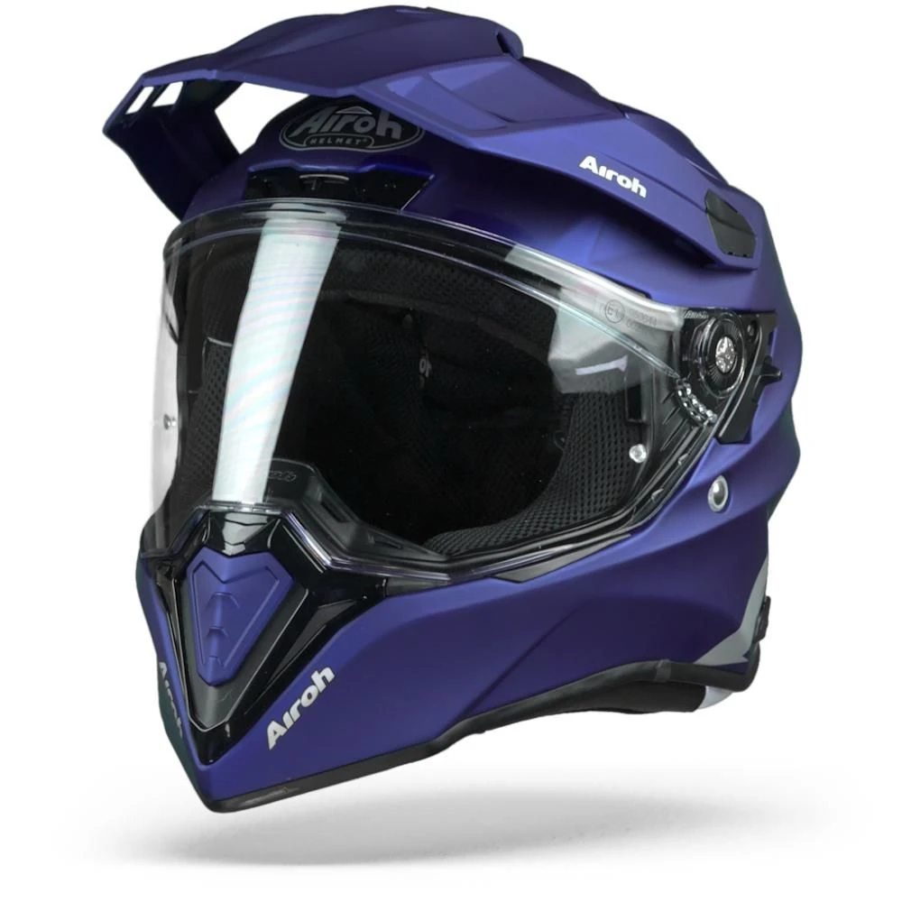 Airoh Commander Color Blauw Mat Adventure Helm 5 Airoh Commander Color Blauw Mat Adventure Helm - Afbeelding 5