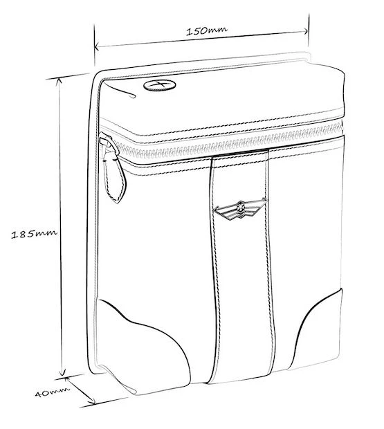 Artonvel Aviator Magnetische Tanktas 2 Artonvel Aviator Magnetische Tanktas - Afbeelding 2